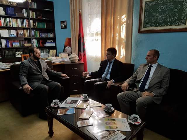 Nënkryetari i KMSh, z. Gazmend Aga, takim pune në Myftininë Shkodër