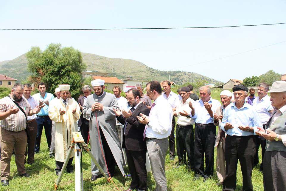 Ceremonia e nisjes së punimeve për xhaminë e re në Bërdicë