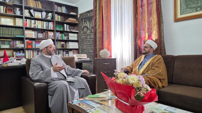 Imam Didmar Faja viziton Myftininë Shkodër